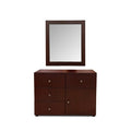 Classic Wooden Dressing Table with Mirror